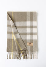 Load image into Gallery viewer, Checker Cashmere Plaid Scarf
