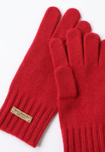 Load image into Gallery viewer, Flat-Ribbed Knit Merino Wool Gloves
