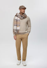 Load image into Gallery viewer, Classic Checker Lambswool Shawl
