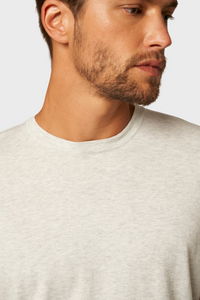 Classic Crew Neck Cotton Cashmere T-Shirt1036082348458226