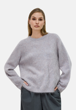Lade das Bild in den Galerie-Viewer, Pure Cashmere Crew - Neck Brushed Sweater
