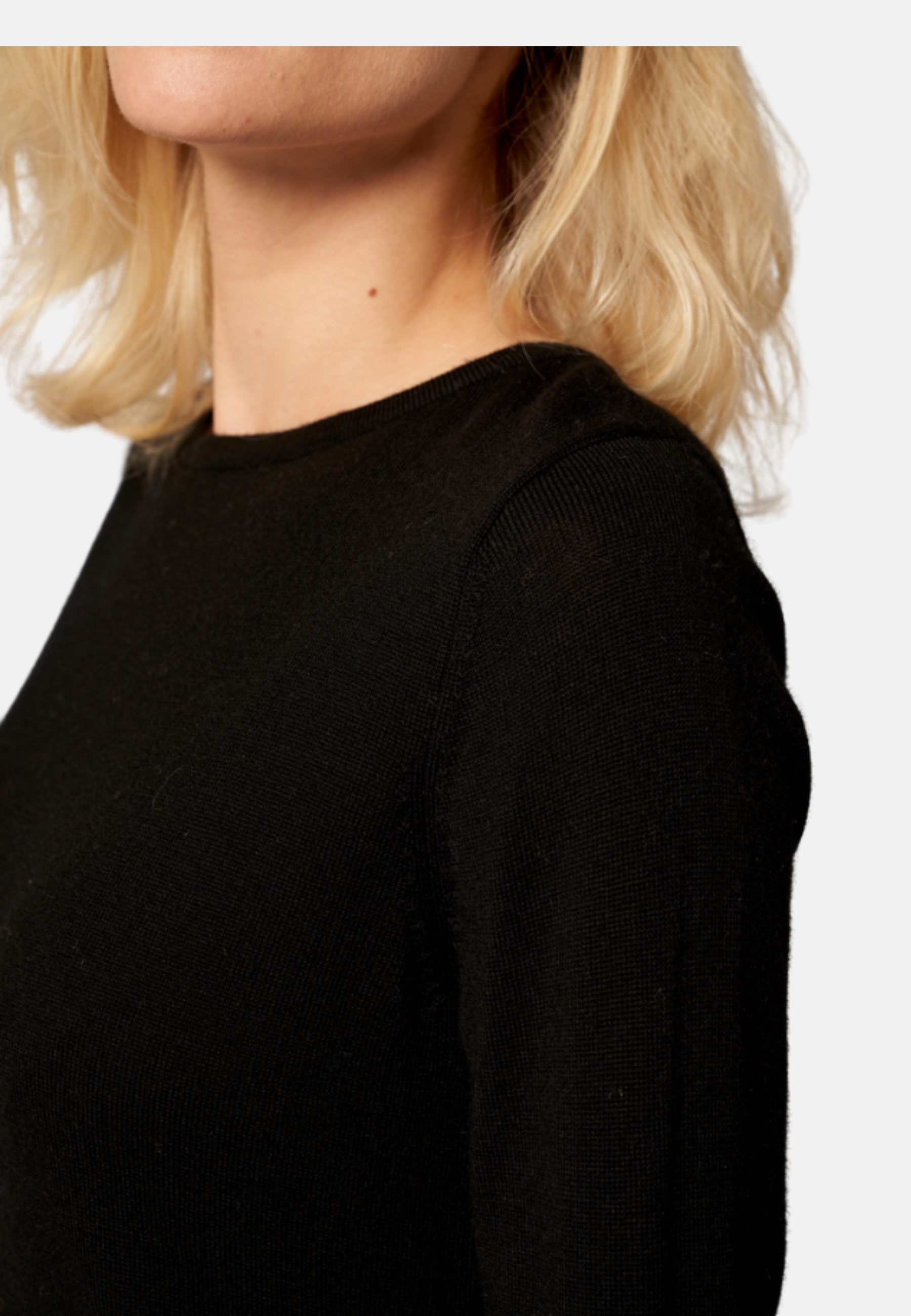 Wide Sleeved SuperFine Merino Wool Dress