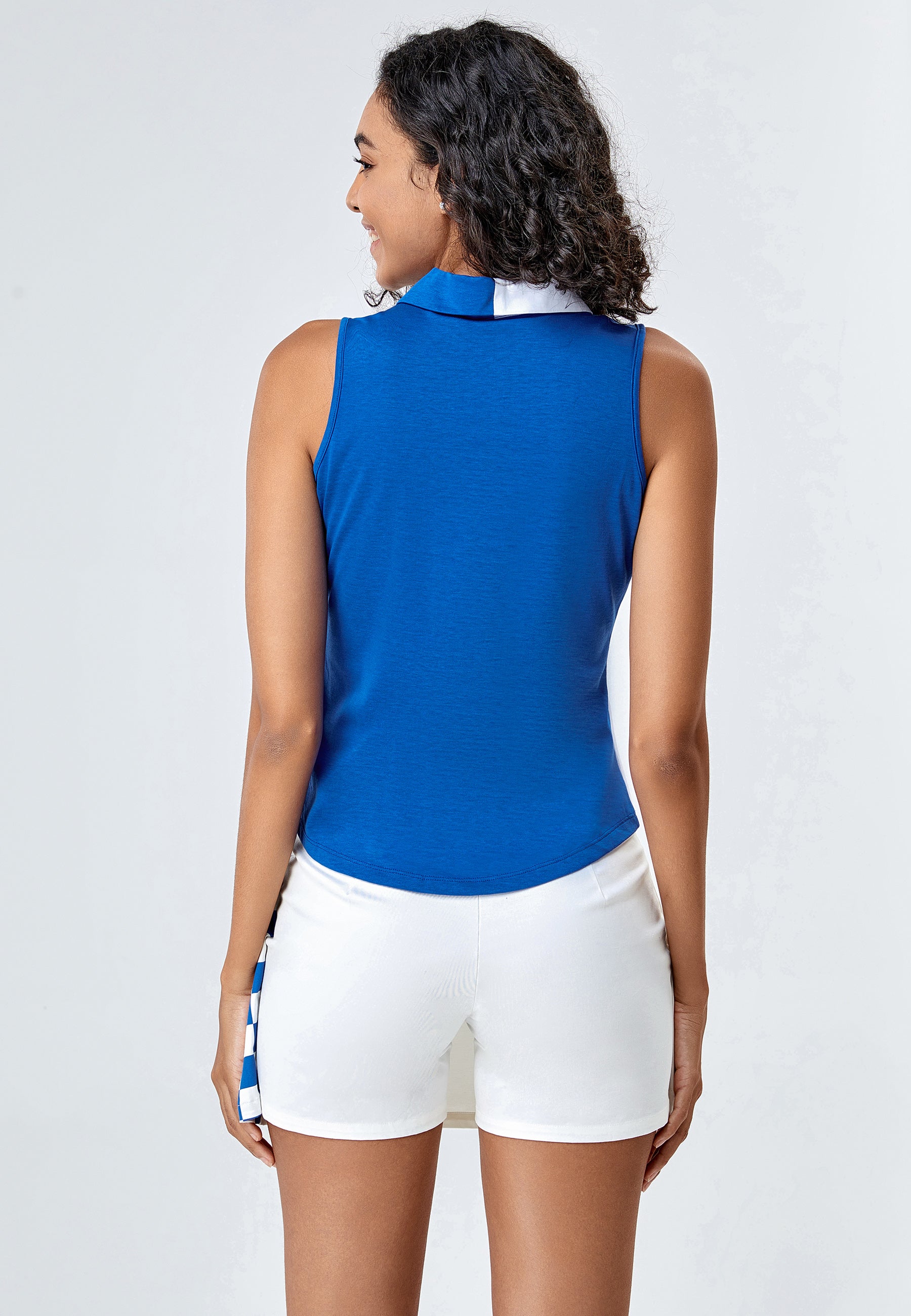 Women’s Collared Two-Tone Vest