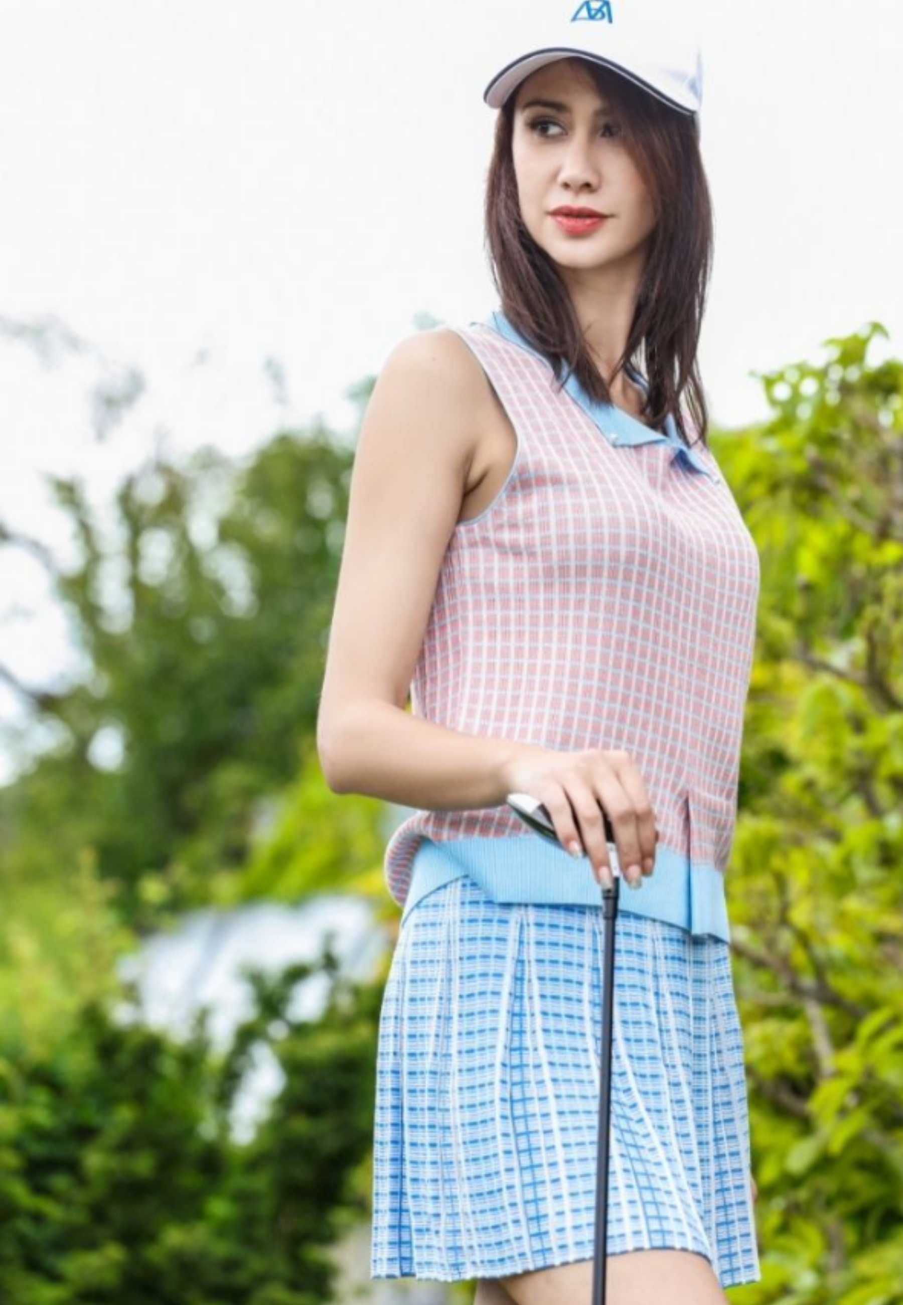 Stylish Tencel Mini-Skirt