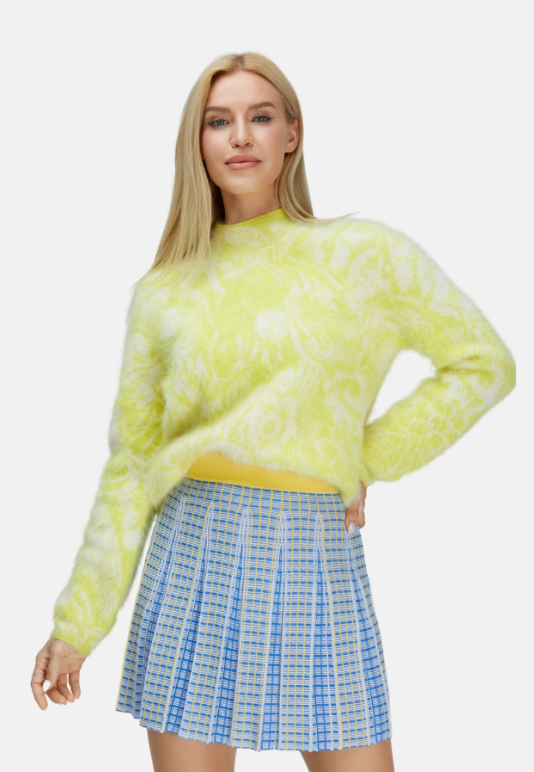 Stylish Tencel Mini-Skirt