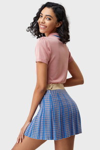 Stylish Tencel Mini-Skirt735792092987634