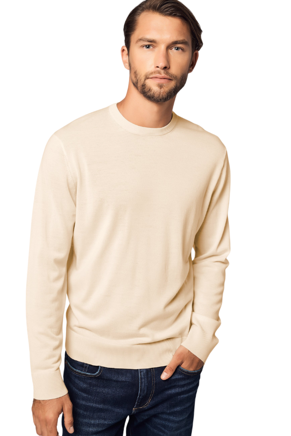 Pure Crew Neck Merino Sweater