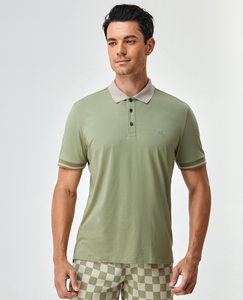 Men's Two-Tone Polo Shirt1735874702196978