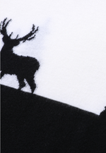 Load image into Gallery viewer, Women&#39;s Merino &#39;Deer &amp; Tree&#39; Slim Fit Sweater
