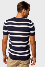 将图片加载到图库查看器，Striped Short-Sleeve T-Shirt
