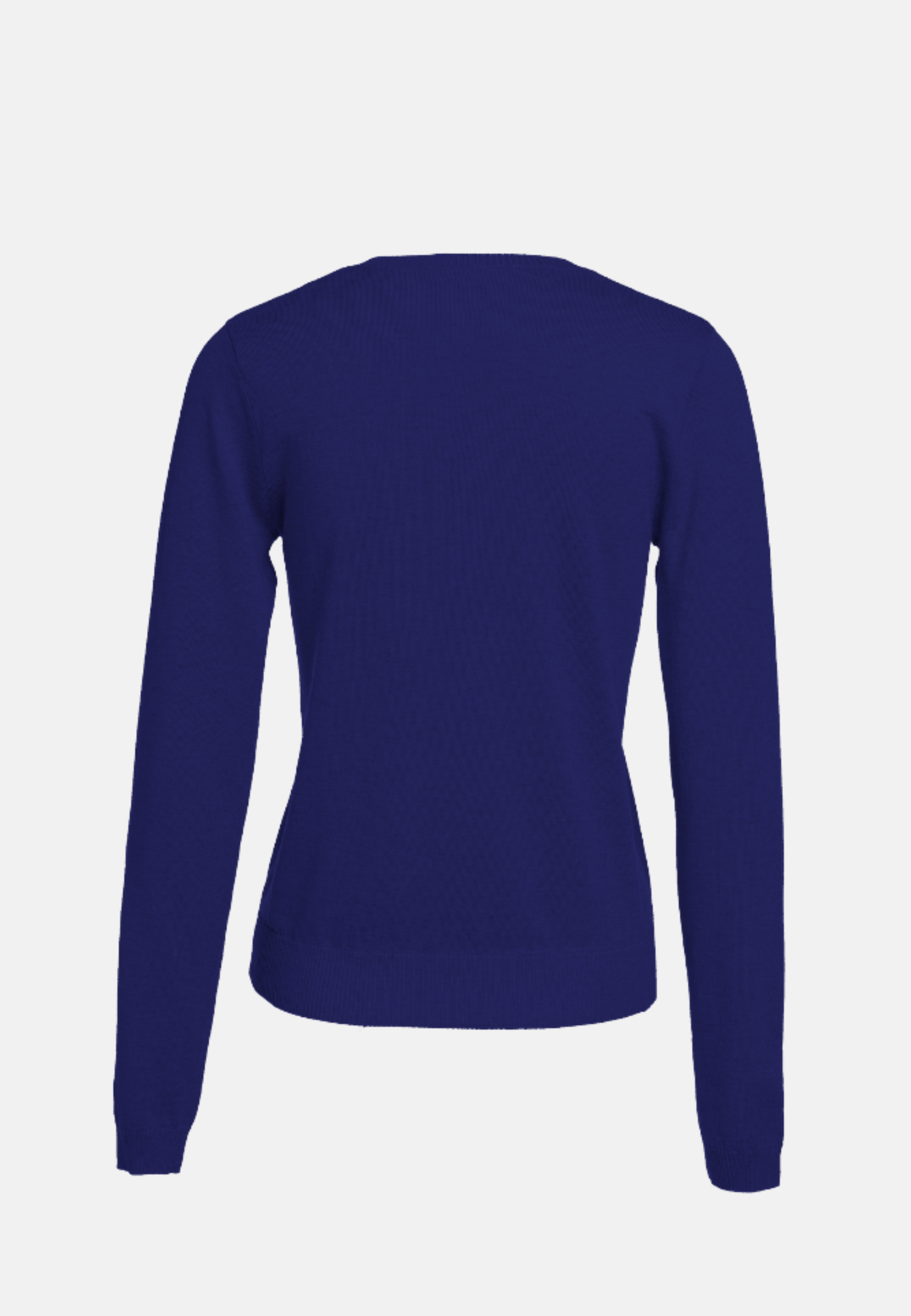 Silk Cashmere V Neck Long Sleeves Slim Fit T-Shirt