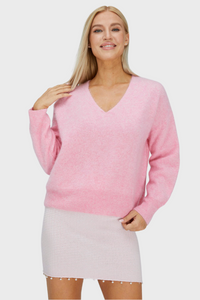 V-Neck Brushed Cashmere Sweater1036085044805874