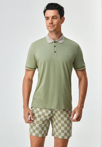 Men's Two-Tone Polo Shirt132774666322162