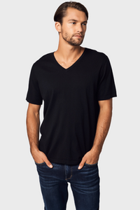 V-Neck Cotton Cashmere T-Shirt836075031462130