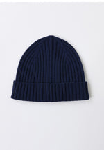 Load image into Gallery viewer, Flat-Ribbed Knit Merino Wool Hat
