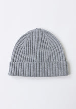Load image into Gallery viewer, Flat-Ribbed Knit Merino Wool Hat
