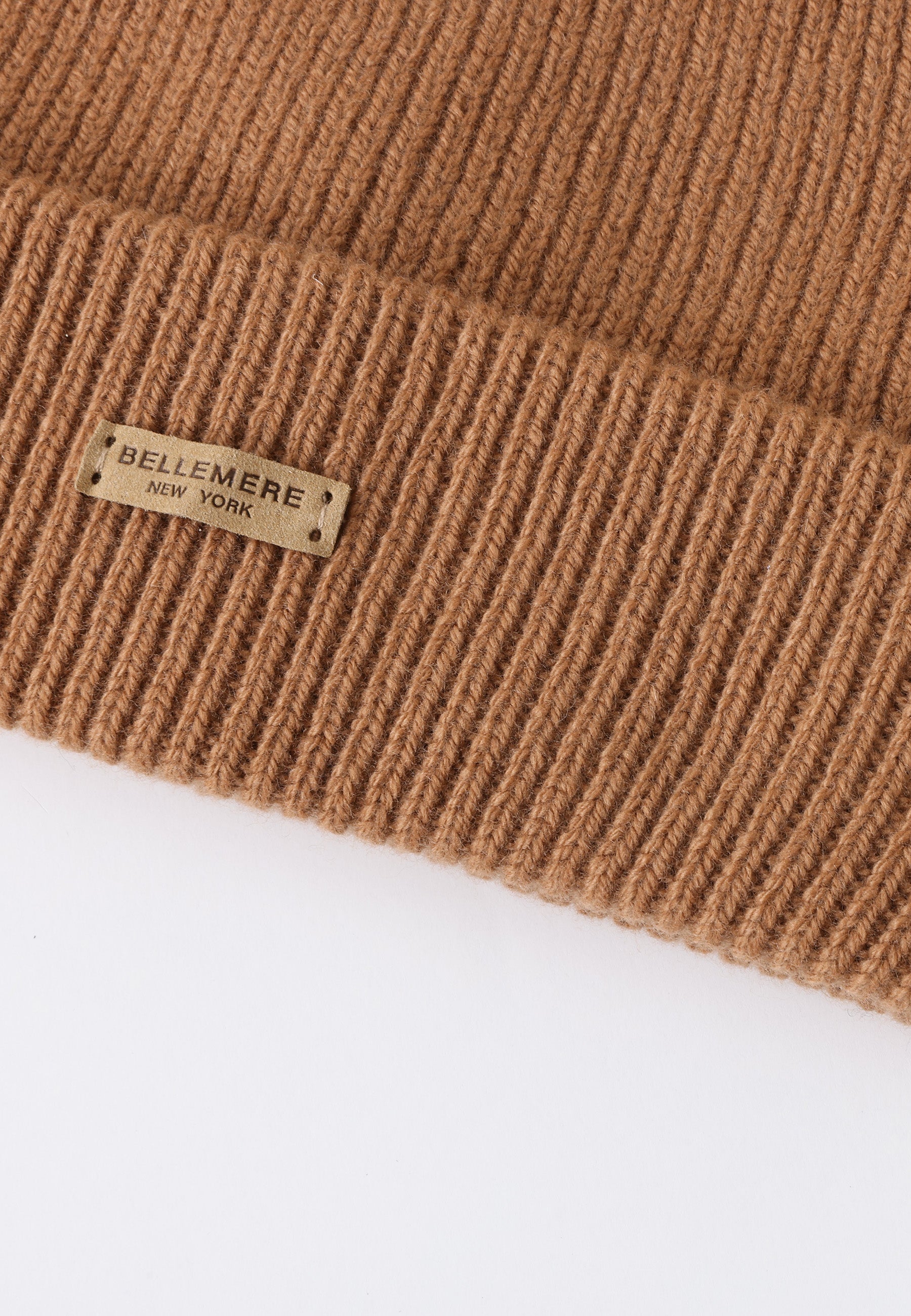 Ribbed Lambswool Beanie