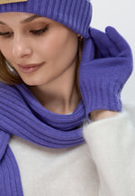 Load image into Gallery viewer, Flat-Ribbed Knit Merino Wool Gloves
