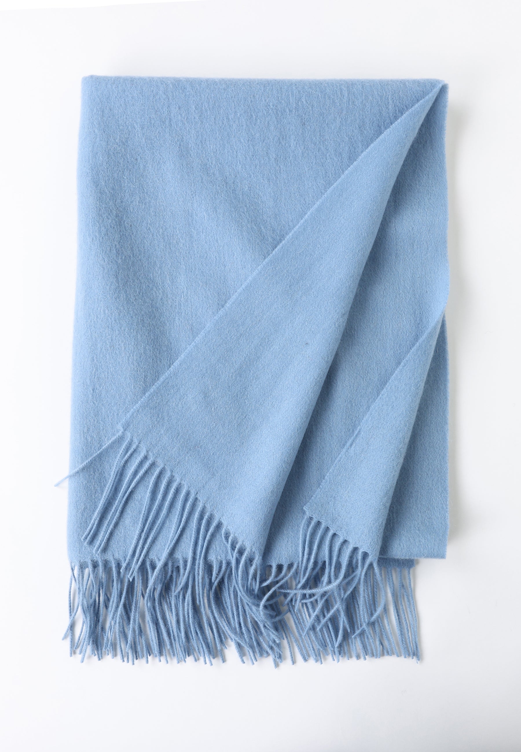 Plain Wool Scarf and Shawl