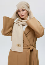 Cargar imagen en el visor de la galería, Double-Layer Cashmere Beanie
