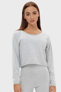 Cotton Cashmere Loungewear Top1735875345432818