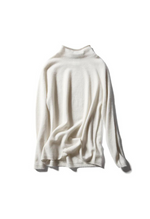 Load image into Gallery viewer, Cashmere | Mock Neck | Women Long Sleeve Sweater | Women Cardigan | Bellemere New York
