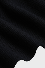 Load image into Gallery viewer, Cashmere Rib Trim Scarf 
