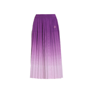 Women's Merino Gradient Pleated Skirt1033244925755634