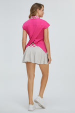 Lade das Bild in den Galerie-Viewer, Checkered High-Waisted A- Skirt
