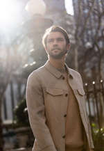 Lade das Bild in den Galerie-Viewer, Denim Merino Wool Jacket
