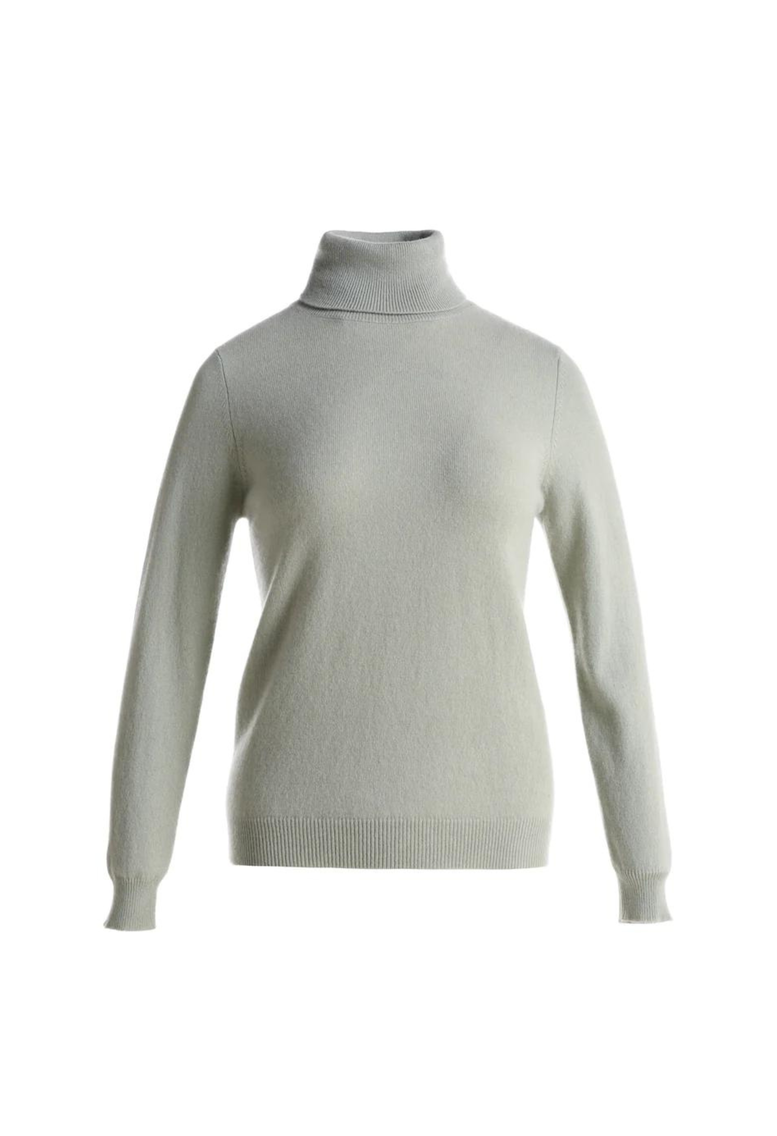 Fitted Turtleneck Sweater (Cashmere & Merino Wool)
