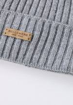 Load image into Gallery viewer, Flat-Ribbed Knit Merino Wool Hat
