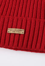 Load image into Gallery viewer, Flat-Ribbed Knit Merino Wool Hat
