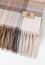 Load image into Gallery viewer, Checker Cashmere Plaid Scarf

