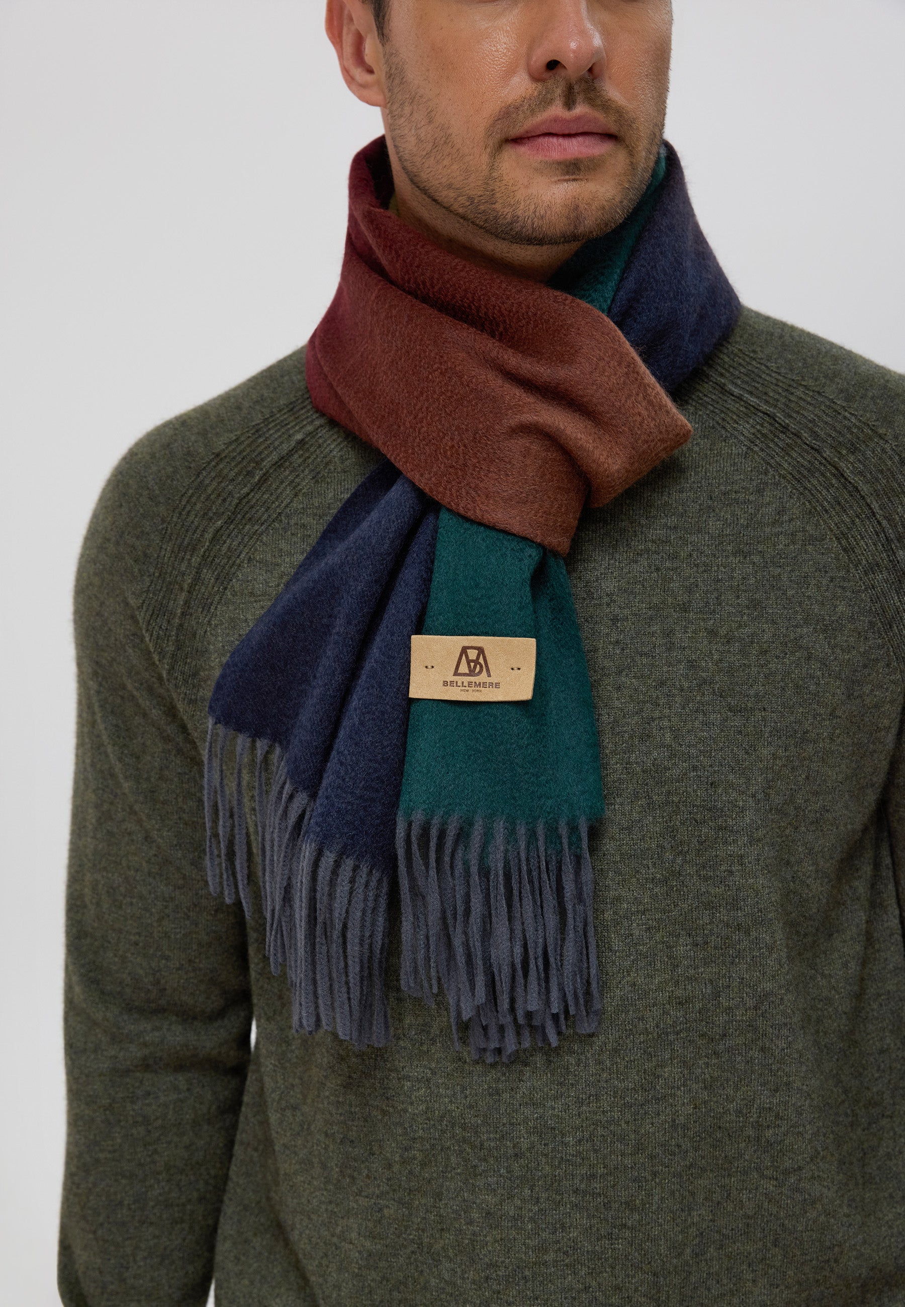 Premium Gradient Cashmere Scarf