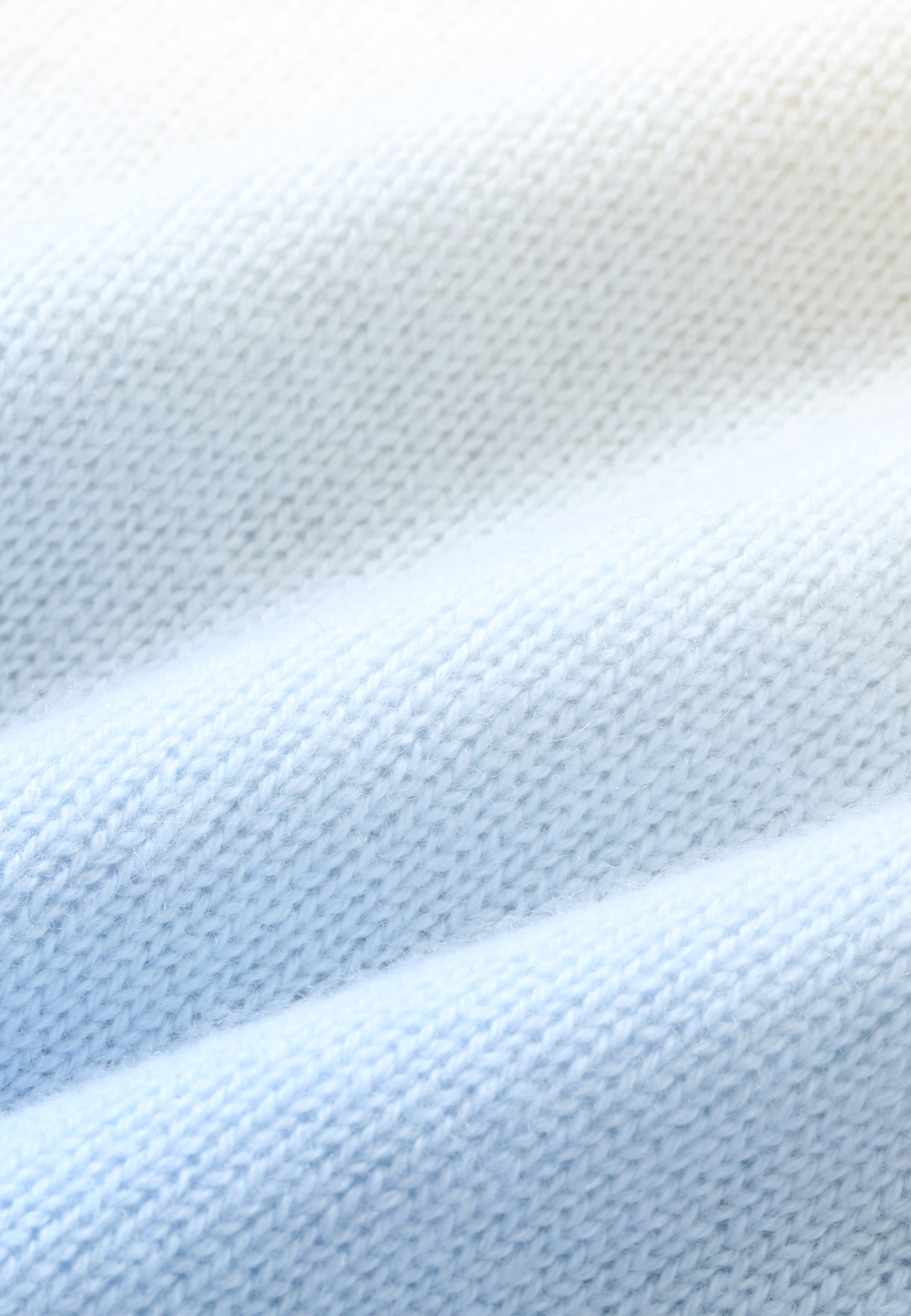 Pull court en cachemire motif ours polaire