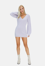 Load image into Gallery viewer, Mini Merino Cashmere Sweater Dress
