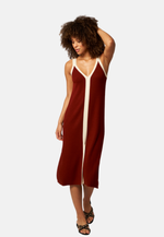 Load image into Gallery viewer, Double V Wool Tank Dress
