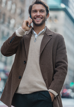 将图片加载到图库查看器，Car Merino Wool Coat
