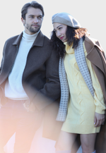 Load image into Gallery viewer, Cashmere Turtleneck Mini-Sweater
