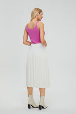 Load image into Gallery viewer, Women&#39;s Merino Gradient Pleated Skirt
