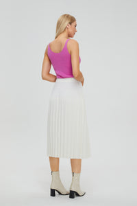 Women's Merino Gradient Pleated Skirt2136706037858546