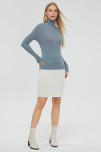 Fitted Turtleneck Sweater (Cashmere & Merino Wool)433235197427954