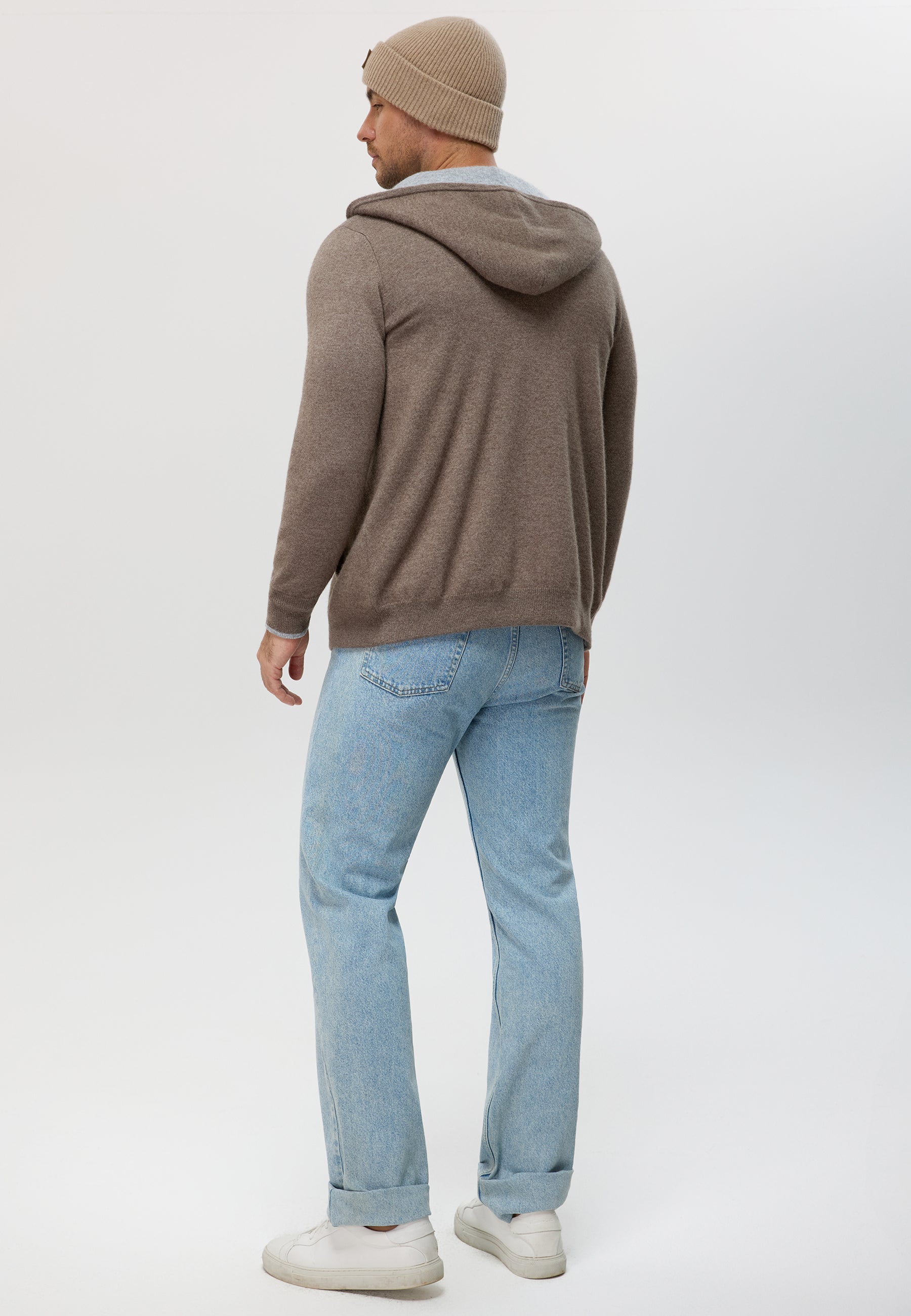 Ribbed Lambswool Beanie