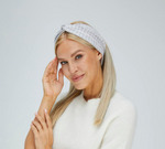 Load image into Gallery viewer, Houndstooth Cashmere Headband
