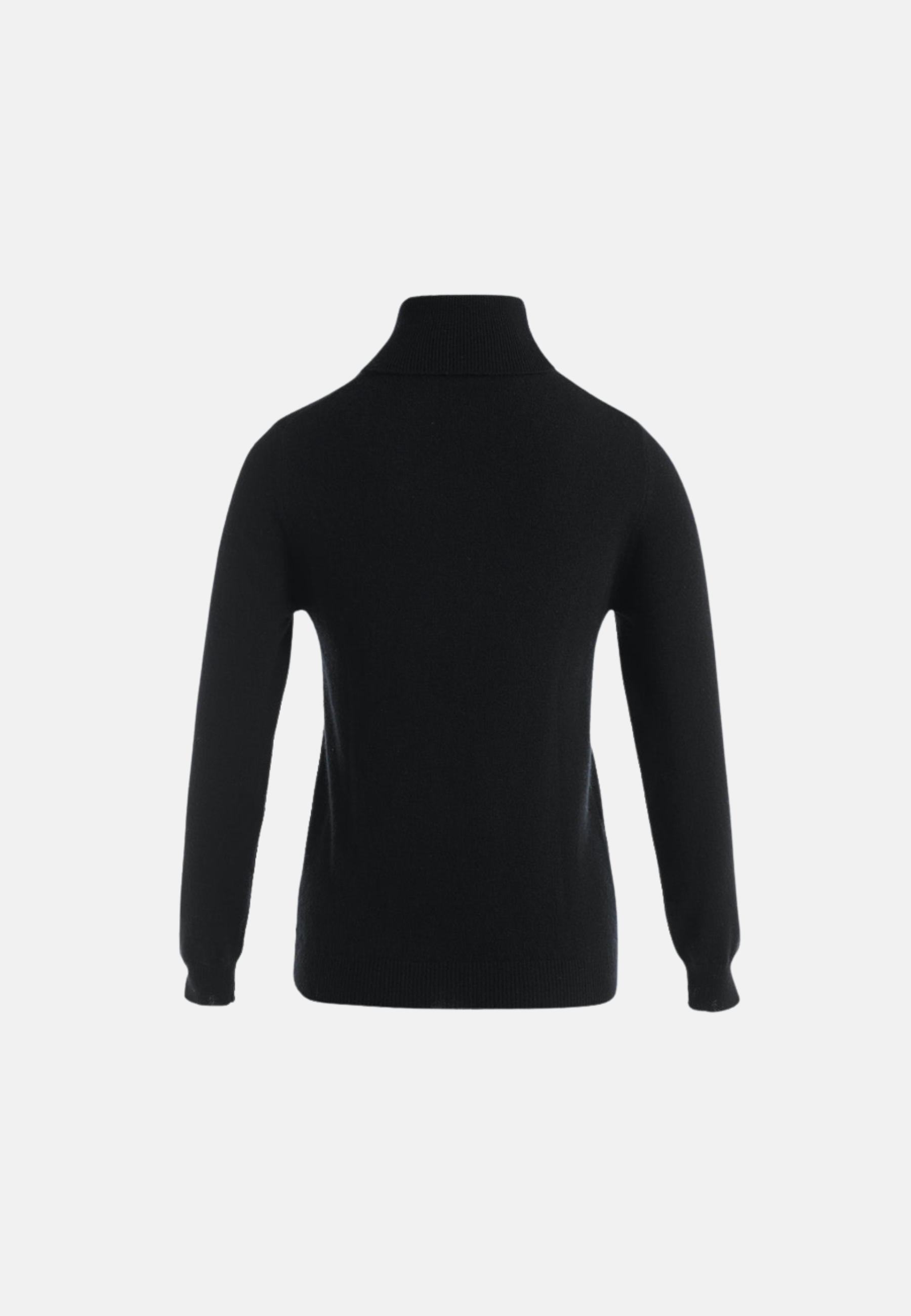 Fitted Turtleneck Sweater (Cashmere & Merino Wool)