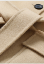 Load image into Gallery viewer, Beige Wool Coat
