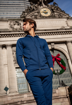 Lade das Bild in den Galerie-Viewer, Cotton Cashmere Full Zip Slim Fit Hoodie
