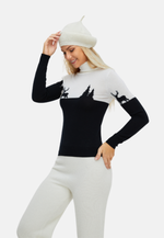 Load image into Gallery viewer, Women&#39;s Merino &#39;Deer &amp; Tree&#39; Slim Fit Sweater
