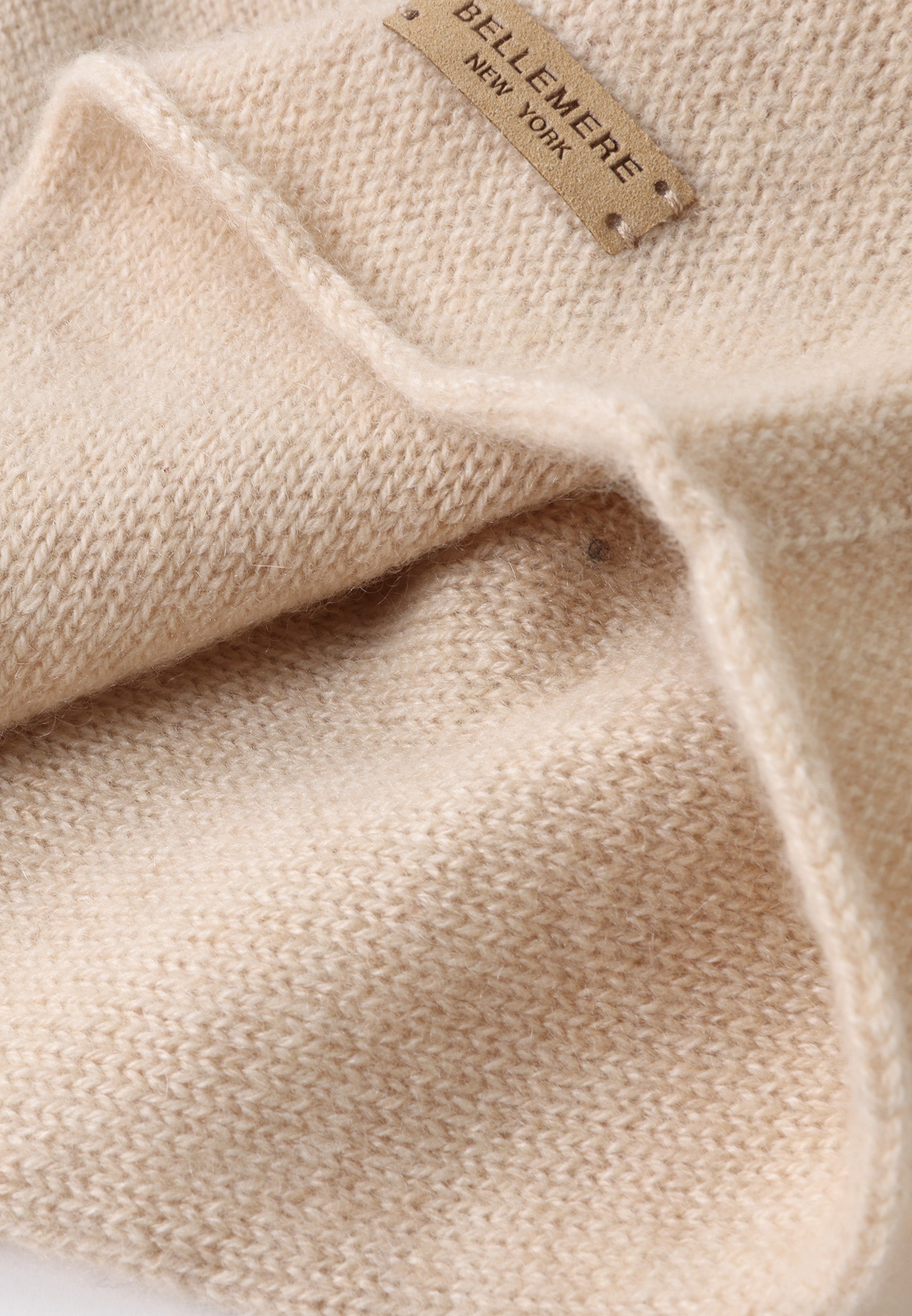 Double-Layer Cashmere Beanie